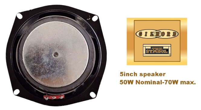 gilbord spk1821 speaker woofer περιγραφή πίσω πλευράς